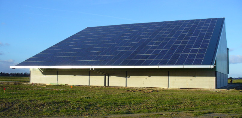 Centrale photovoltaïque intégrée basse tension de Bailleau Le Pin (28)