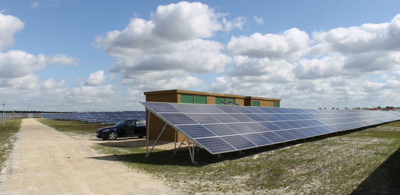 Centrale photovoltaïque au sol Le Barp (33)