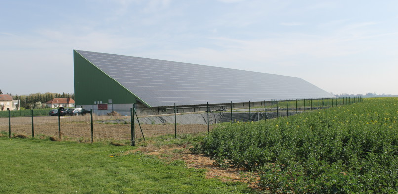 Centrale photovoltaïque intégrée moyenne tension de Ville En Woëvre (55)